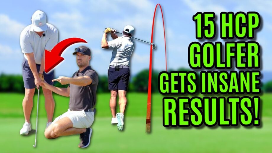 Small Changes To Golf Swing Bring INSANE Results — Live Golf Lesson