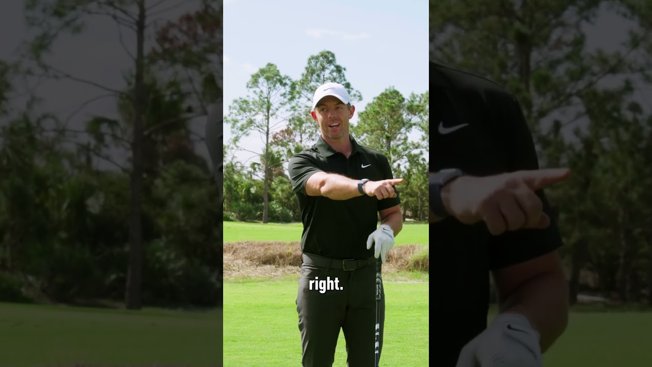 A stronger grip makes the difference Rory McIlroy shows Tiger and Nelly how it’s done #TaylorMade
